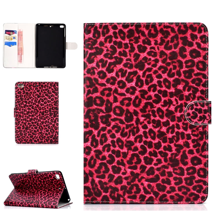 Colored Pattern Drawing Horizontal Flip PU Leather Case with Three-folding Holder & Sleep / Wake-up Function, For Mini 1 / 2 / 3 / 4