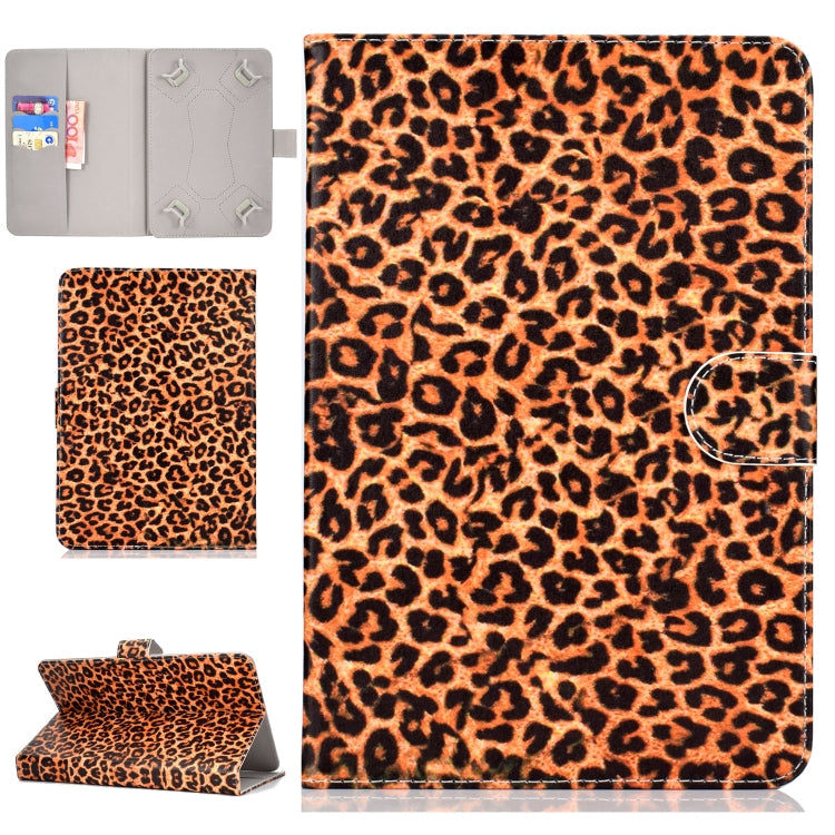 Colored Pattern Drawing Horizontal Flip PU Leather Case with Three-folding Holder & Sleep / Wake-up Function, For 7 inch Tablet PC, For 8 inch Tablet PC