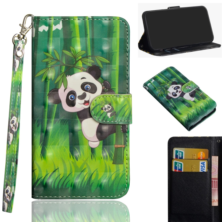 3D Painting Pattern Coloured Drawing Horizontal Flip TPU + PU Leather Case with Holder & Card Slots & Wallet, For Google Pixel 3A, For Google Pixel 3A XL
