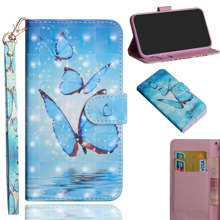 3D Painting Pattern Coloured Drawing Horizontal Flip TPU + PU Leather Case with Holder & Card Slots & Wallet, For Huawei Honor 20 Lite, For Huawei P20 Lite / Nova 5i