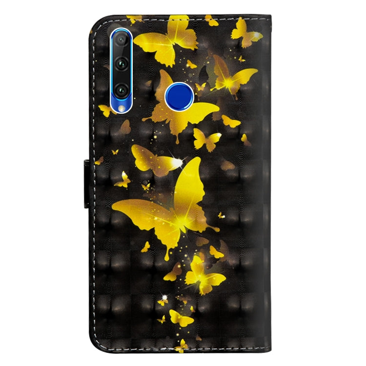 3D Painting Pattern Coloured Drawing Horizontal Flip TPU + PU Leather Case with Holder & Card Slots & Wallet, For Huawei Honor 20 Lite, For Huawei P20 Lite / Nova 5i