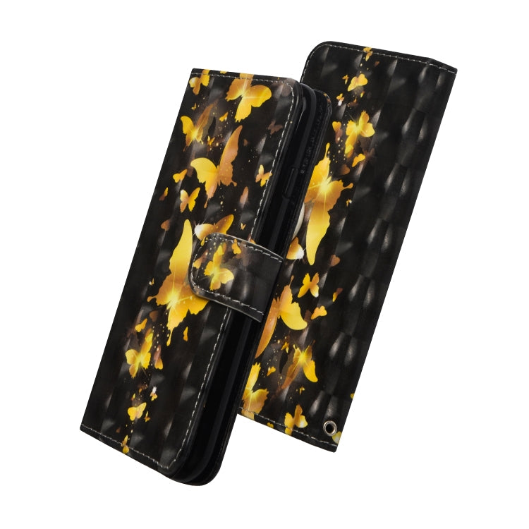 3D Painting Pattern Coloured Drawing Horizontal Flip TPU + PU Leather Case with Holder & Card Slots & Wallet, For Huawei Honor 20 Lite, For Huawei P20 Lite / Nova 5i