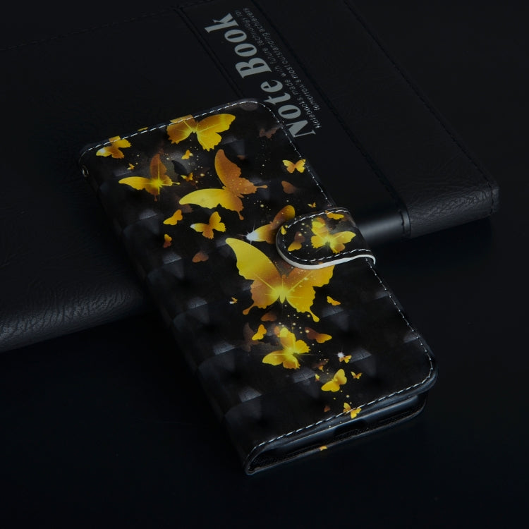 3D Painting Pattern Horizontal Flip TPU + PU Leather Case with Holder & Card Slots & Wallet, For Huawei P30 Lite / Nova 4e, For Huawei Y5 (2019)