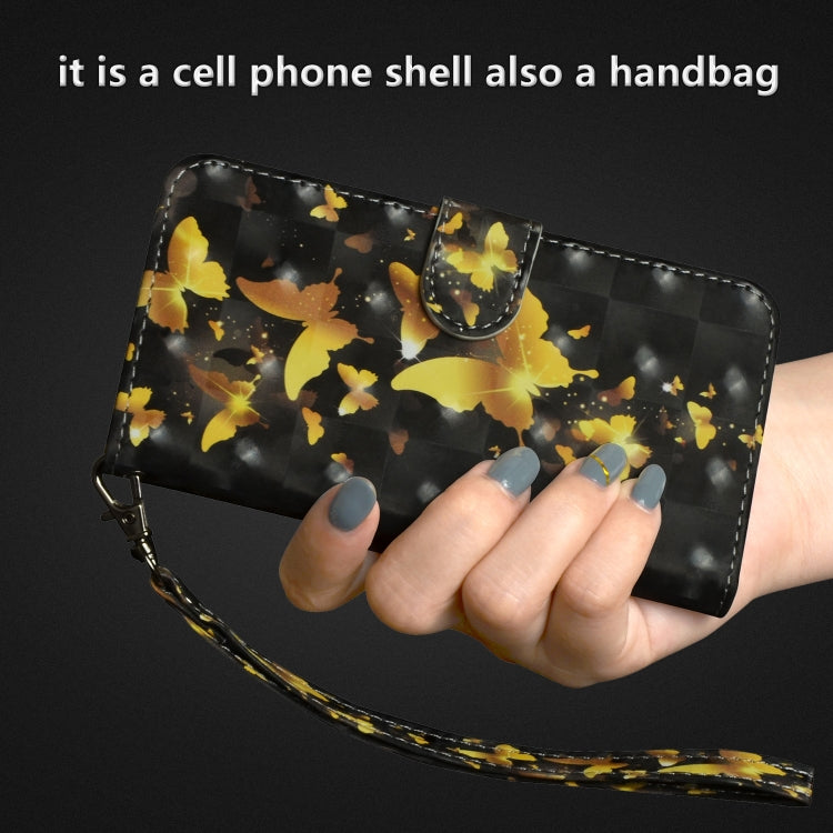 3D Painting Pattern Horizontal Flip TPU + PU Leather Case with Holder & Card Slots & Wallet, For Galaxy A20e, For Galaxy A40