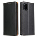 Fierre Shann PU Genuine Leather Texture Horizontal Flip Leather Case with Holder & Card Slots & Wallet, For Samsung Galaxy A31, For Samsung Galaxy A51 5G, For Samsung Galaxy A71 5G
