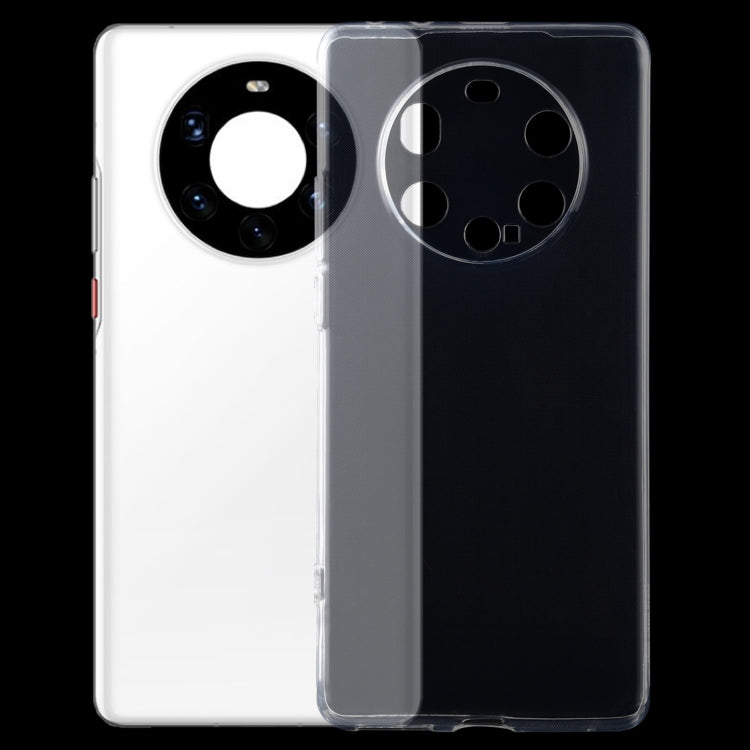 0.75mm Ultra-thin Transparent TPU Soft Protective Case, For Huawei P smart 2021, For Huawei Mate 40 Pro+