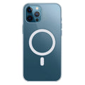 WK WPC-007 iDeal Series Magsafe Case Magnetic Ring All-inclusive Clear TPU Transparent Shockproof Case, For iPhone 11 Pro Max