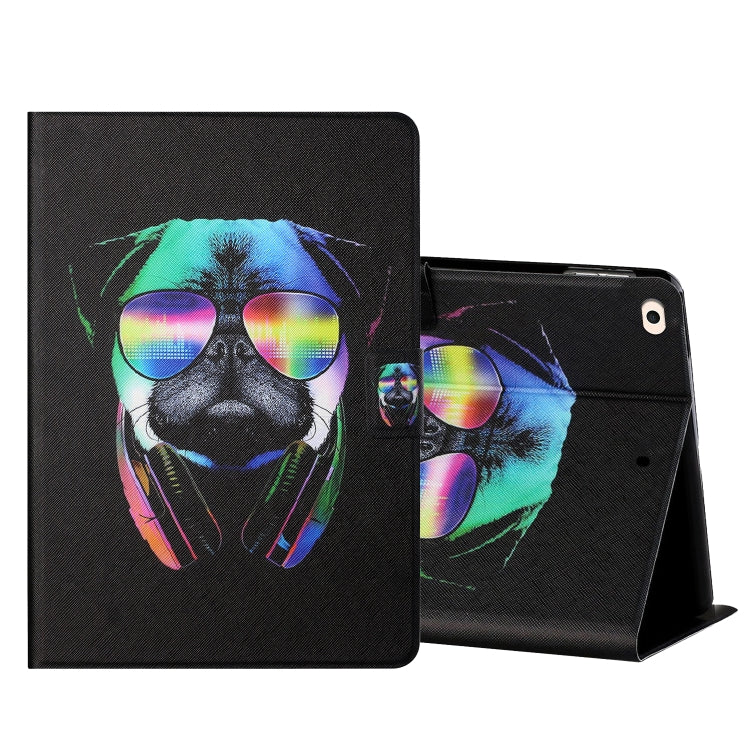 Colored Drawing Horizontal Flip Leather Case with Holder & Card Slots & Sleep / Wake-up Function, For iPad Mini 5/4/3/2/1, For iPad 10.2 / iPad Air 10.5 （2019） / iPad Pro 10.5 inch, For iPad Air / Air 2 / 2017 / 2018                                    ...