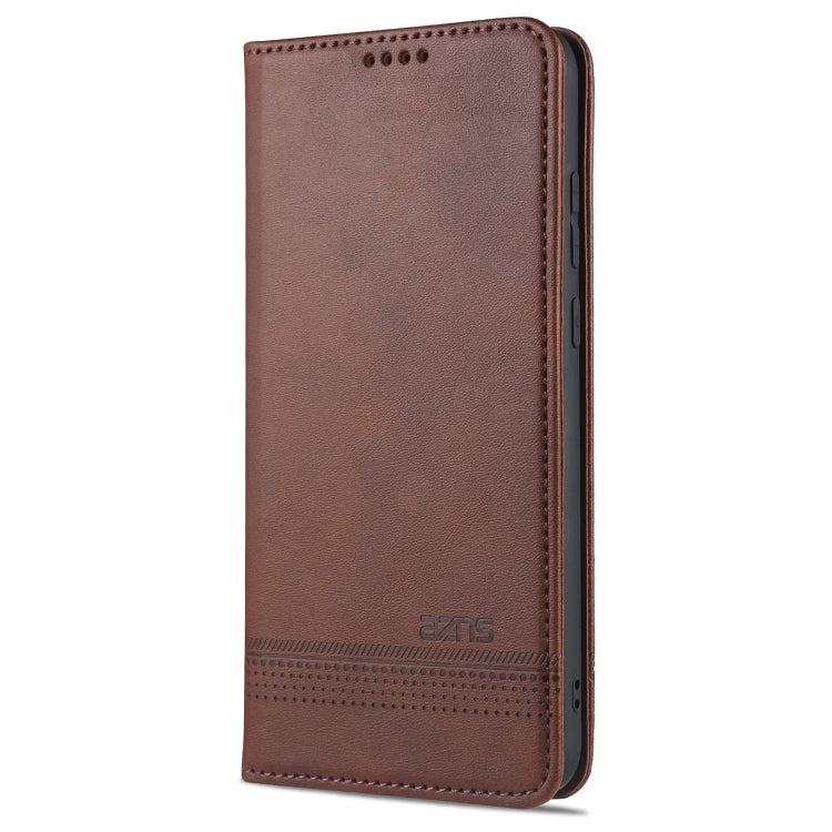 AZNS Magnetic Calf Texture Horizontal Flip Leather Case with Card Slots & Holder & Wallet, For OPPO A15, For vivo Y20, For vivo Y70s / Y51s / IQOO U1, For Samsung Galaxy A42 5G
