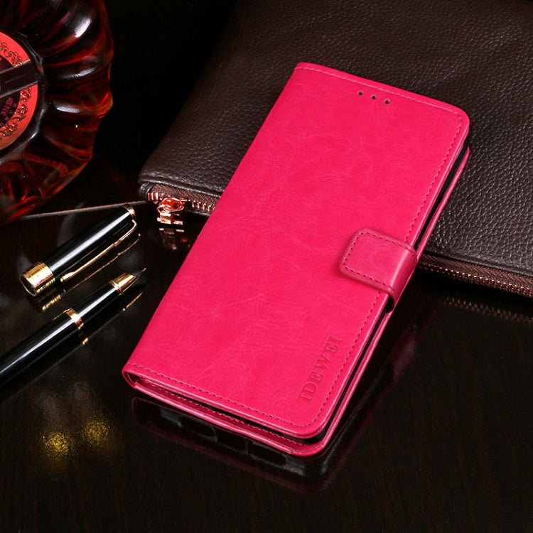 idewei Crazy Horse Texture Horizontal Flip Leather Case with Holder & Card Slots & Wallet, For Fujitsu Arrows RX, For OPPO Reno5 5G, For OPPO Reno5 Pro 5G