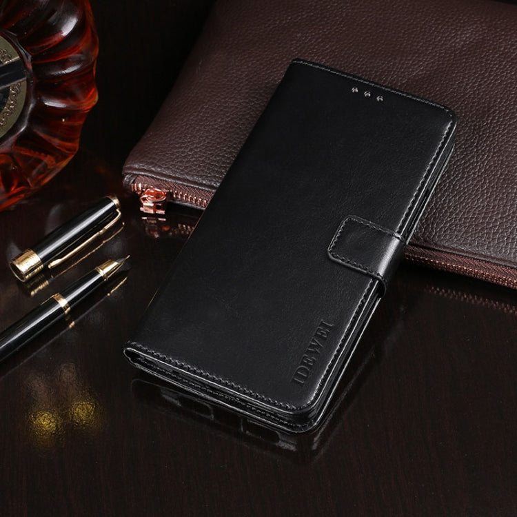 idewei Crazy Horse Texture Horizontal Flip Leather Case with Holder & Card Slots & Wallet, For Fujitsu Arrows RX, For OPPO Reno5 5G, For OPPO Reno5 Pro 5G