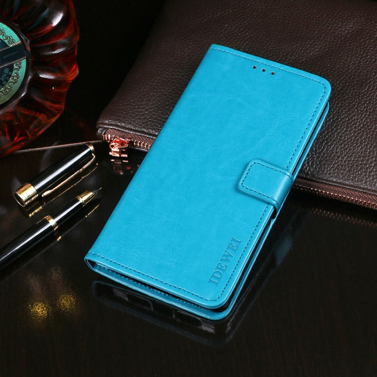 idewei Crazy Horse Texture Horizontal Flip Leather Case with Holder & Card Slots & Wallet, For Fujitsu Arrows RX, For OPPO Reno5 5G, For OPPO Reno5 Pro 5G