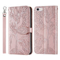Life of Tree Embossing Pattern Horizontal Flip Leather Case with Holder & Card Slot & Wallet & Photo Frame & Lanyard, For iPhone 6 & 6s, For iPhone 6 Plus & 6s Plus, For iPhone 8 & 7, For iPhone 8 Plus & 7 Plus