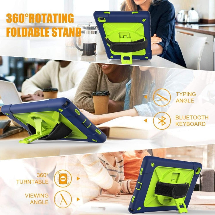 Contrast Color Silicone + PC Combination Case with Holder, For Samsung Galaxy Tab A7 10.4 (2020) T500