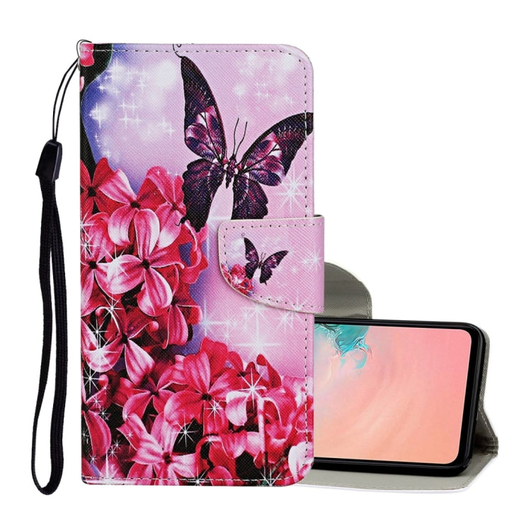 Colored Drawing Pattern Horizontal Flip Leather Case with Holder & Card Slots & Wallet & Lanyard, For Samsung Galaxy A12, For Samsung Galaxy A32 5G