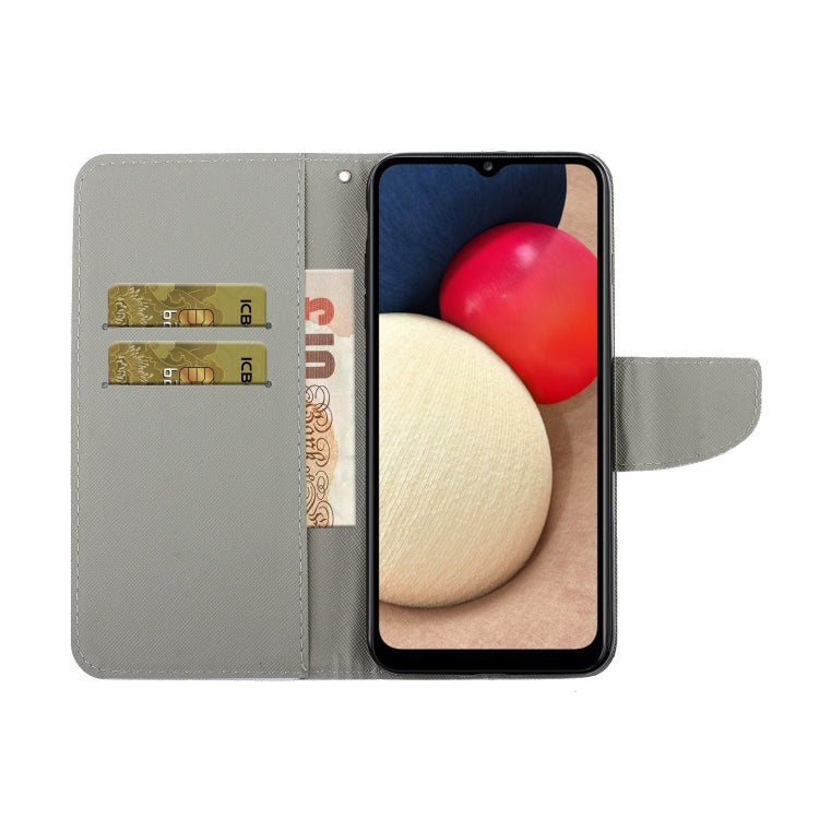 Colored Drawing Pattern Horizontal Flip Leather Case with Holder & Card Slots & Wallet & Lanyard, For Samsung Galaxy A52 5G / 4G, For Samsung Galaxy S21 5G