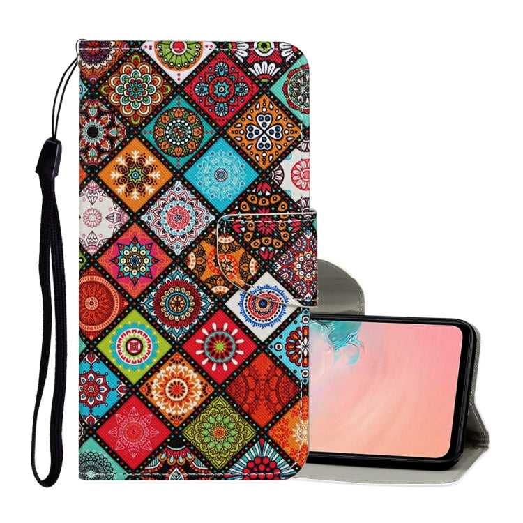 Colored Drawing Pattern Horizontal Flip Leather Case with Holder & Card Slots & Wallet & Lanyard, For Samsung Galaxy A52 5G / 4G, For Samsung Galaxy S21 5G