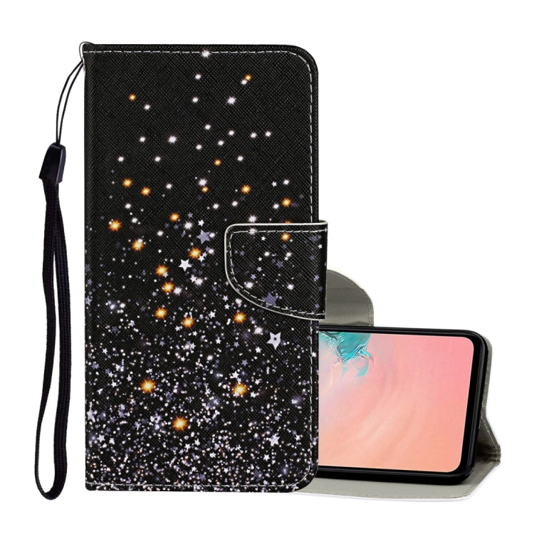 Colored Drawing Pattern Horizontal Flip Leather Case with Holder & Card Slots & Wallet & Lanyard, For Samsung Galaxy A52 5G / 4G, For Samsung Galaxy S21 5G