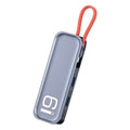ROCK TR06 6 In 1 Type-C / USB-C to RJ45 Multi-function Docking Station, TR06