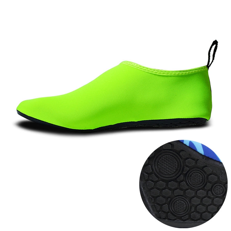 Non-slip Wear-resisting Thick Rubber Sole Diving Shoes and  Socks, One Pair, XS, S