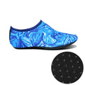 Non-slip Plastic Grain Texture Thick Cloth Sole Printing Diving Shoes and Socks, One Pair, M, L, XL, XXL