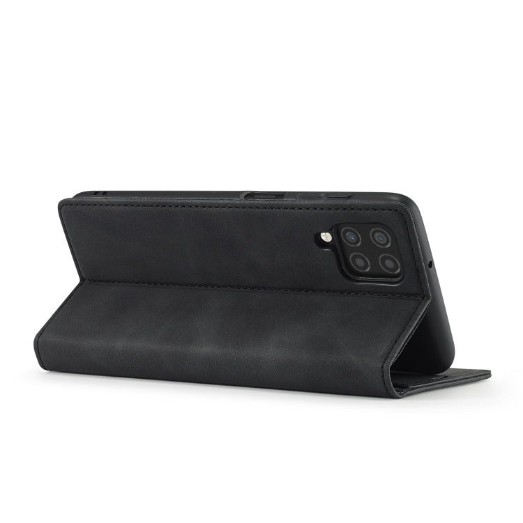 LC.IMEEKE Strong Magnetism Ultra-thin Horizontal Flip Matte TPU + PU Leather Case with Holder & Card Slots & Wallet, For Samsung Galaxy A12, For Samsung Galaxy A52 5G / 4G, For Samsung Galaxy A72 5G / 4G, For SamsungGalaxy A52 5G / 4G