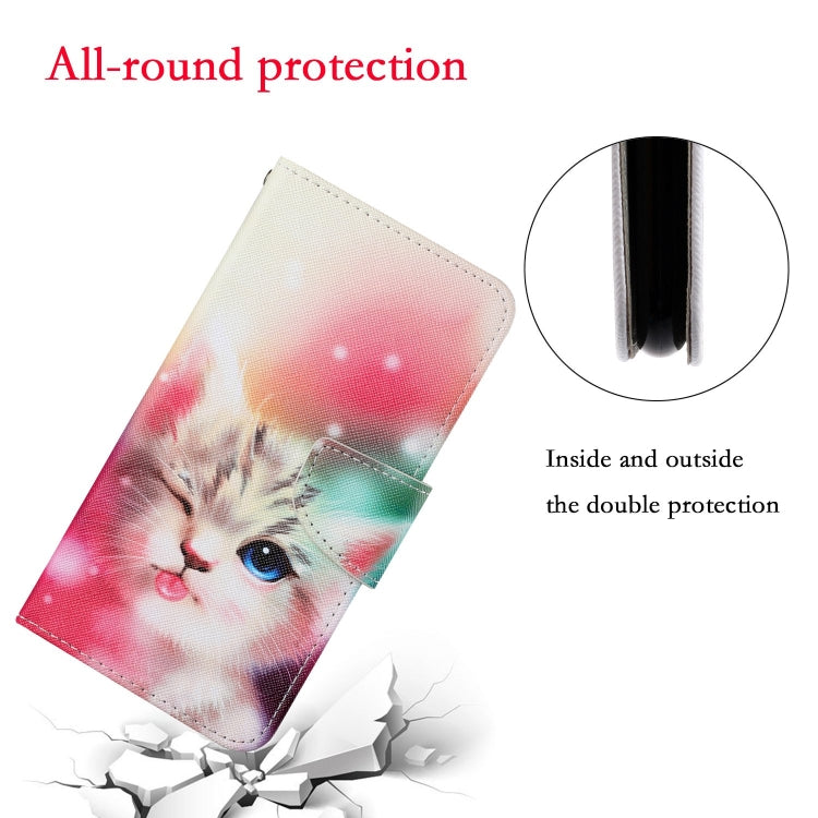 Painted Pattern Horizontal Flip Leathe Case, For iPhone 11