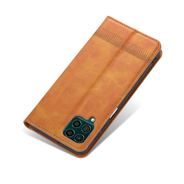 For Samsung Galaxy M62 / F62 AZNS Magnetic Calf Texture Horizontal Flip Leather Case with Card Slots & Holder & Wallet, For Samsung Galaxy M62 / F62