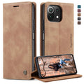CaseMe 013 Multifunctional Horizontal Flip Leather Case, with Card Slot & Holder & Wallet, For Xiaomi Mi 11 Lite, For Samsung Galaxy S21 FE