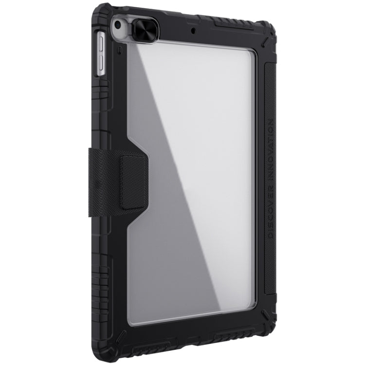 NILLKIN Bumper Horizontal Flip Leather Case with Pen Slot & Holder, For iPad 10.2 2021 / 2020 / 2019