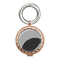 Copper Jewelry Style Shockproof Protective Cover Case with Keychain Hook Loop, For AirTag 2nd Gen / AirTag 1st Gen
