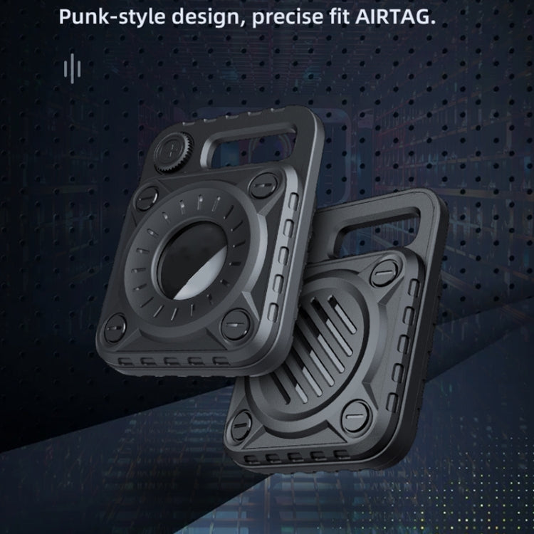 Anti-scratch Shockproof TPU Protective Cover Case with Keychain Hook Loop, Punk Armor