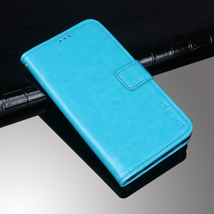 idewei Crazy Horse Texture Horizontal Flip Leather Case with Holder & Card Slots & Wallet, For Oukitel C23 Pro, For Xiaomi Redmi K40 Gaming Edition, For Samsung Galaxy F02s
