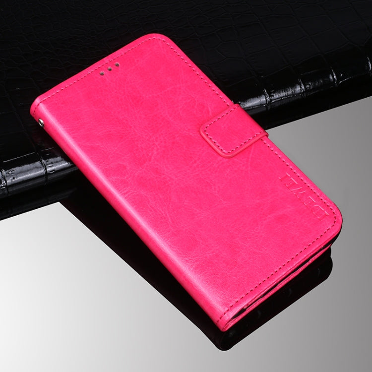 idewei Crazy Horse Texture Horizontal Flip Leather Case with Holder & Card Slots & Wallet, For Oukitel C23 Pro, For Xiaomi Redmi K40 Gaming Edition, For Samsung Galaxy F02s