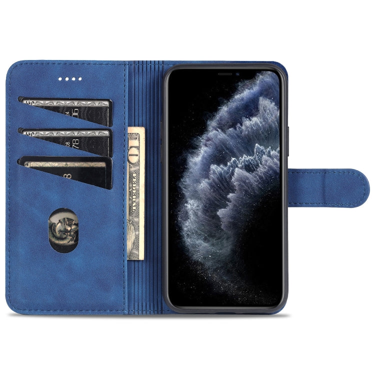 AZNS Skin Feel Calf Texture Horizontal Flip Leather Case with Card Slots & Holder & Wallet, For iPhone 11 Pro, For iPhone 11, For iPhone 11 Pro Max, For iPhone XS / X