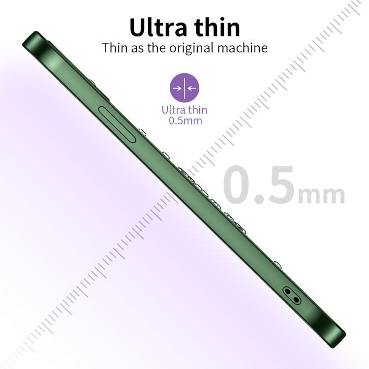 Ultra-thin Electroplating Dandelion Pattern Protective Case, For iPhone 12 Pro Max, For iPhone 12 Pro, For iPhone 12