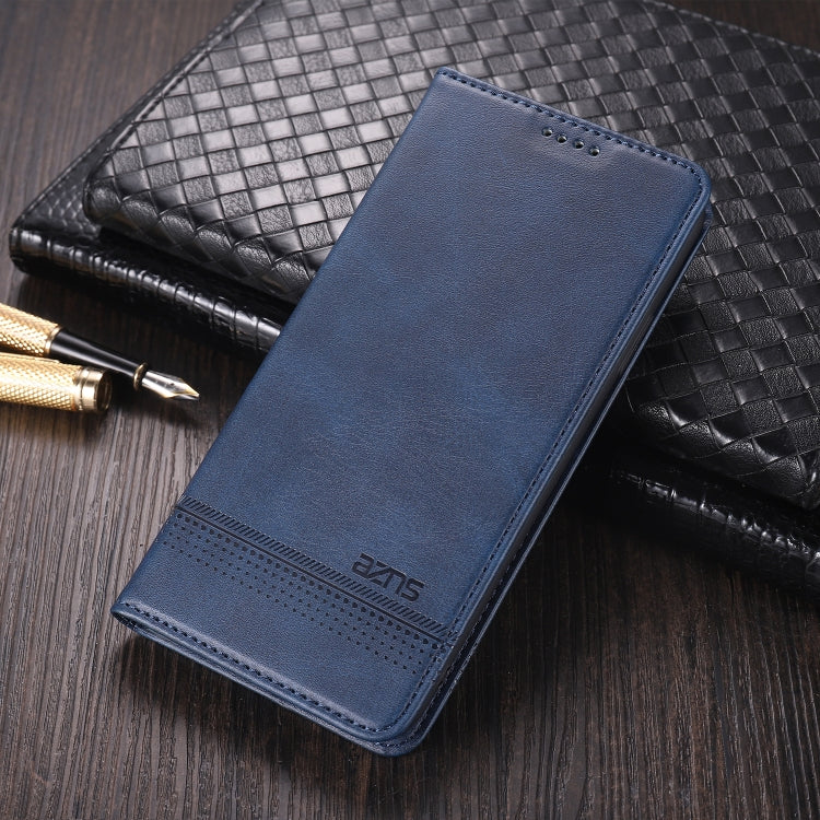 AZNS Magnetic Calf Texture Horizontal Flip Leather Case with Card Slots & Holder & Wallet, For Samsung Galaxy A22 4G, For Samsung Galaxy A22 5G