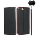 Litchi Texture Horizontal Flip Top Layer Cowhide Leather Case with Holder & Card Slots & Wallet & Strap & Wire Winder, For iPhone 6 & 6s, For iPhone 6 Plus & 6s Plus, For iPhone XR, For iPhone XS Max