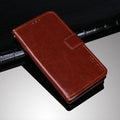idewei Crazy Horse Texture Horizontal Flip Leather Case with Holder & Card Slots & Wallet, For Nokia C20 Plus, For OPPO Realme C11 (2021), For vivo V21e 4G