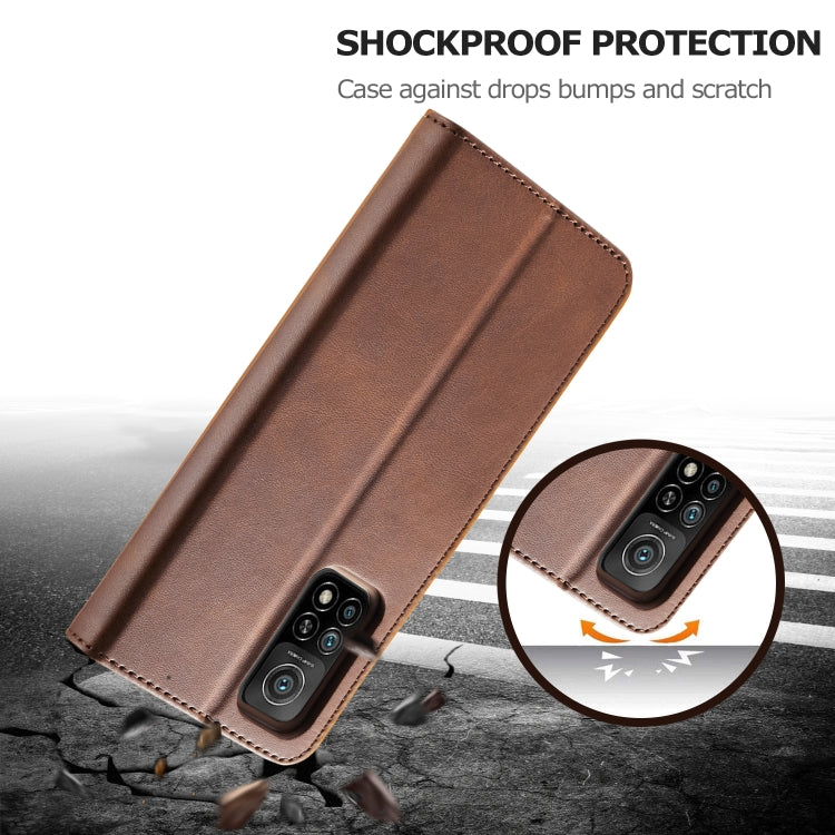 LC.IMEEKE Calf Texture Horizontal Flip Leather Case with Holder & Card Slots & Wallet, For Xiaomi Redmi Note 10 5G / Poco M3 Pro, For Samsung Galaxy A03s 164mm, For Samsung Galaxy A22 4G