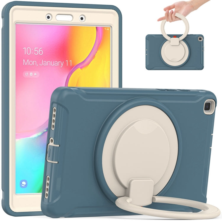 Shockproof TPU + PC Protective Case with 360 Degree Rotation Foldable Handle Grip Holder & Pen Slot, For Samsung Galaxy Tab A 8.0 2019 T290