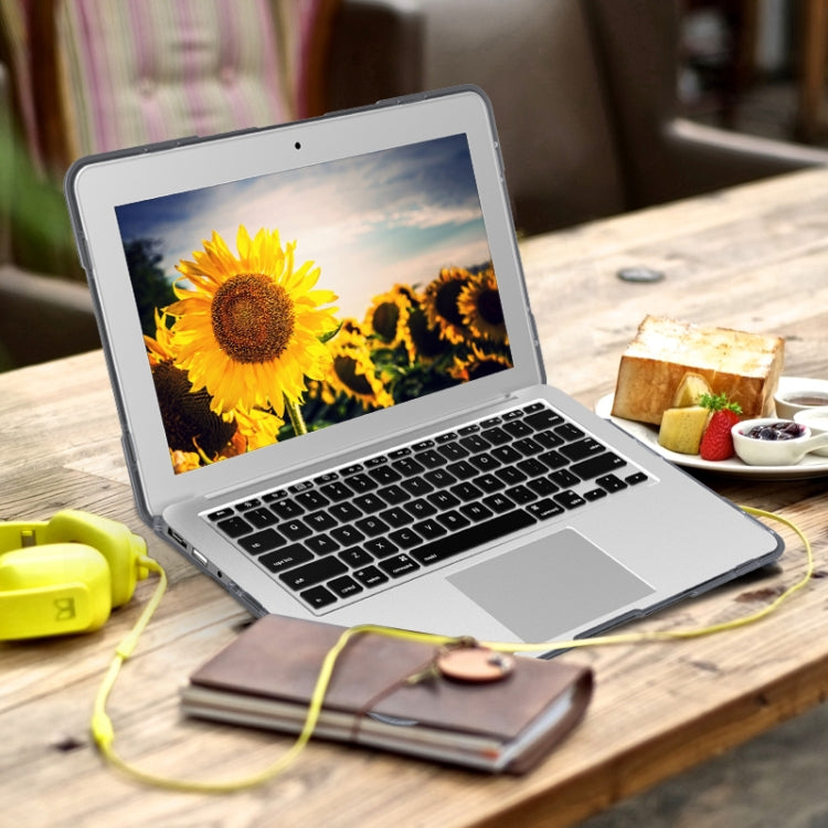 TPU + PC Two-color Anti-fall Laptop Protective Case, For MacBook Air 11.6 inch A1465 / A1370