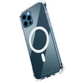 Magsafe Case Clear Four-corner Airbag Shockproof Case with Magnetic, For iPhone 13 mini, For iPhone 13, For iPhone 13 Pro, For iPhone 13 Pro Max