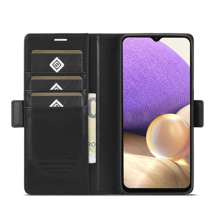 LC.IMEEKE Magnetic Buckle PU + TPU Horizontal Flip Leather Case with Holder & Card Slots & Wallet, For Samsung Galaxy A32 5G, For Samsung Galaxy A51 / M40s, For Samsung Galaxy A71 / M70s, For Samsung Galaxy A52 5G / 4G