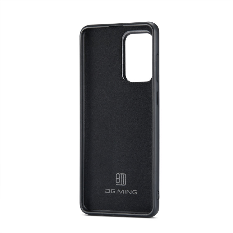 DG.MING M1 Series 3-Fold Multi Card Wallet + Magnetic Back Cover Shockproof Case with Holder Function, For Samsung Galaxy A52 5G / 4G, For Samsung Galaxy A72 5G / 4G, For Samsung Galaxy Note20, For Samsung Galaxy S20 FE