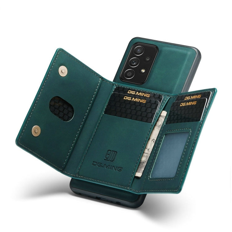 DG.MING M2 Series 3-Fold Multi Card Bag + Magnetic Back Cover Shockproof Case with Wallet & Holder Function, For Samsung Galaxy A52 5G / 4G, For Samsung Galaxy Note20, For Samsung Galaxy S20 FE