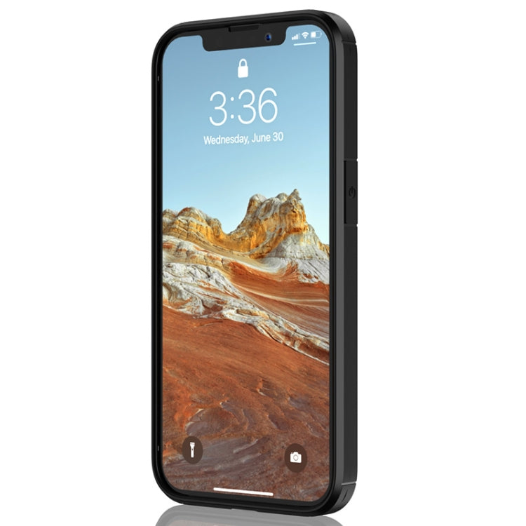 Pioneer Carbon Fiber Texture Shockproof TPU + PC Case, For iPhone 13 mini, For iPhone 13 Pro, For iPhone 13 Pro Max