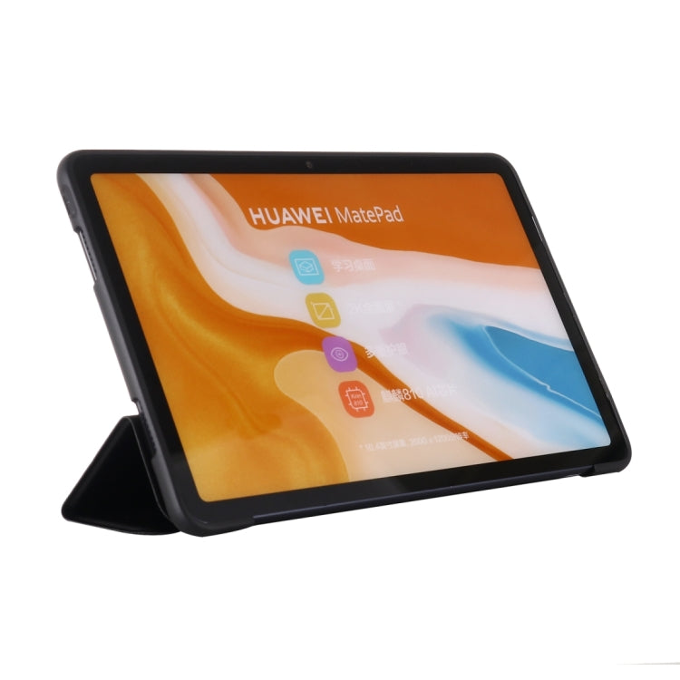 GEBEI Shockproof Horizontal Flip Leather Case with Three-folding Holder, For Huawei MatePad 11 (2021)