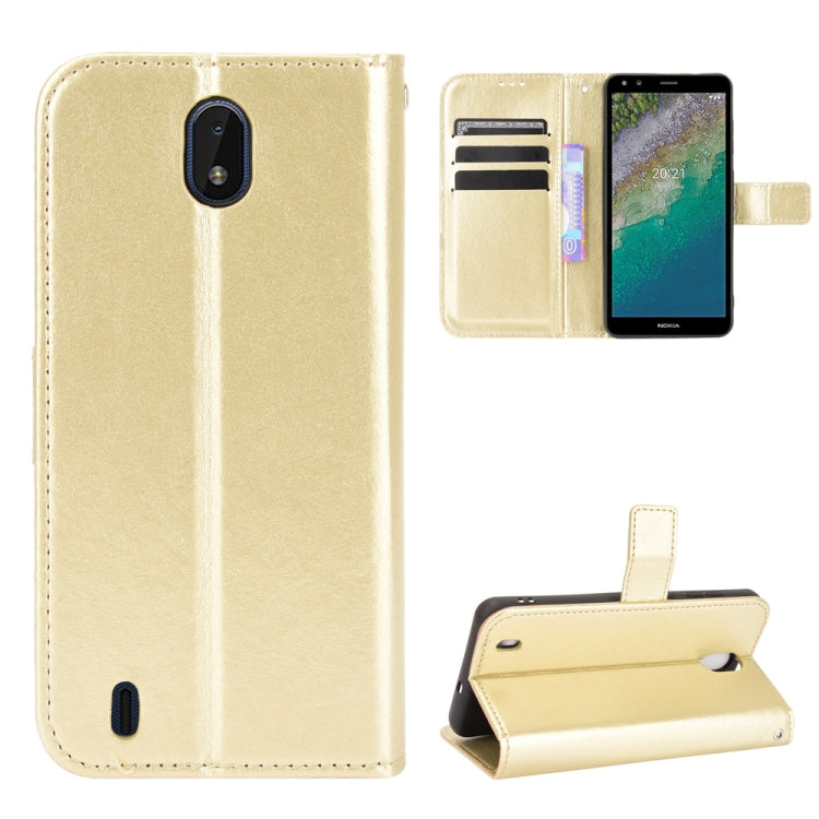 Crazy Horse Texture Horizontal Flip Leather Case with Holder & Card Slots & Lanyard, For Nokia C01 Plus, For Nokia C10 / C20, For Nokia XR20, For Samsung Galaxy Z Fold3 5G, For Xiaomi Poco F3 GT, For OnePlus Nord 2 5G