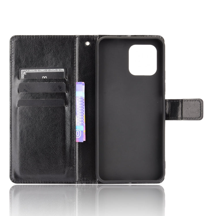 Crazy Horse Texture Horizontal Flip Leather Case with Holder & Card Slots & Lanyard, For Oukitel C21 Pro, For Oukitel C21, For Umidigi Power 5, For ZTE Blade A51, For ZTE Blade A71